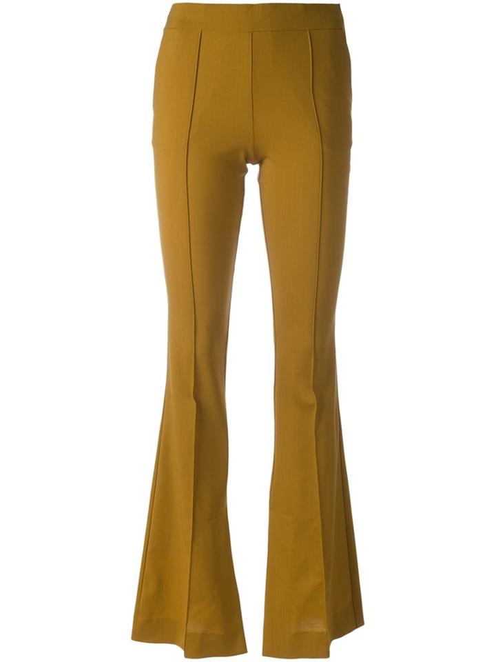 Erika Cavallini 'vivyan' Trousers, Women's, Size: 40, Brown, Spandex/elastane/acetate/viscose/virgin Wool