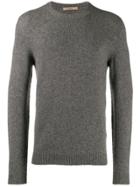 Nuur Fine Knit Sweatshirt - Grey