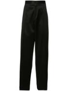 Yang Li Straight Trousers, Men's, Size: 46, Black, Cotton