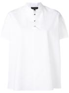 Antonelli Mandarin Collar Shirt - White