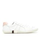 Osklen Panelled Leather Sneakers - White