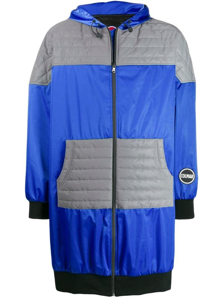 Colmar A.g.e. By Shayne Oliver Oversized Parka Coat - Blue