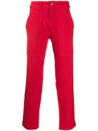Comme Des Garçons Shirt Wide-leg Cargo Trousers - Red