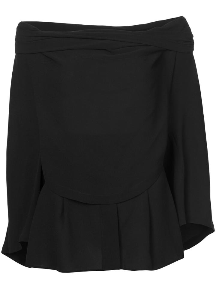 Michael Kors Off Shoulder Blouse - Black