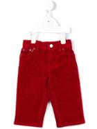 Ralph Lauren Kids - Corduroy Trousers - Kids - Cotton/spandex/elastane - 18 Mth, Red