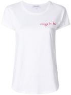 Maison Labiche Crazy In Love T-shirt - White