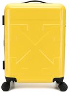 Off-white For Travel Logo Suitcase - Yellow