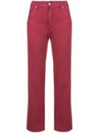 Jacquemus Straight-leg Jeans - Red
