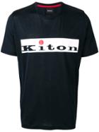 Kiton Logo T-shirt - Blue