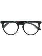 Mcq By Alexander Mcqueen Eyewear Round Glasses - Black