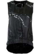 Uma Raquel Davidowicz - Printed Blouse - Women - Silk/viscose - 36, Black, Silk/viscose