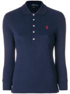 Polo Ralph Lauren Stretch Cotton Polo Shirt - Blue