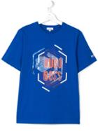 Boss Kids Logo Print T-shirt, Size: 16 Yrs, Blue