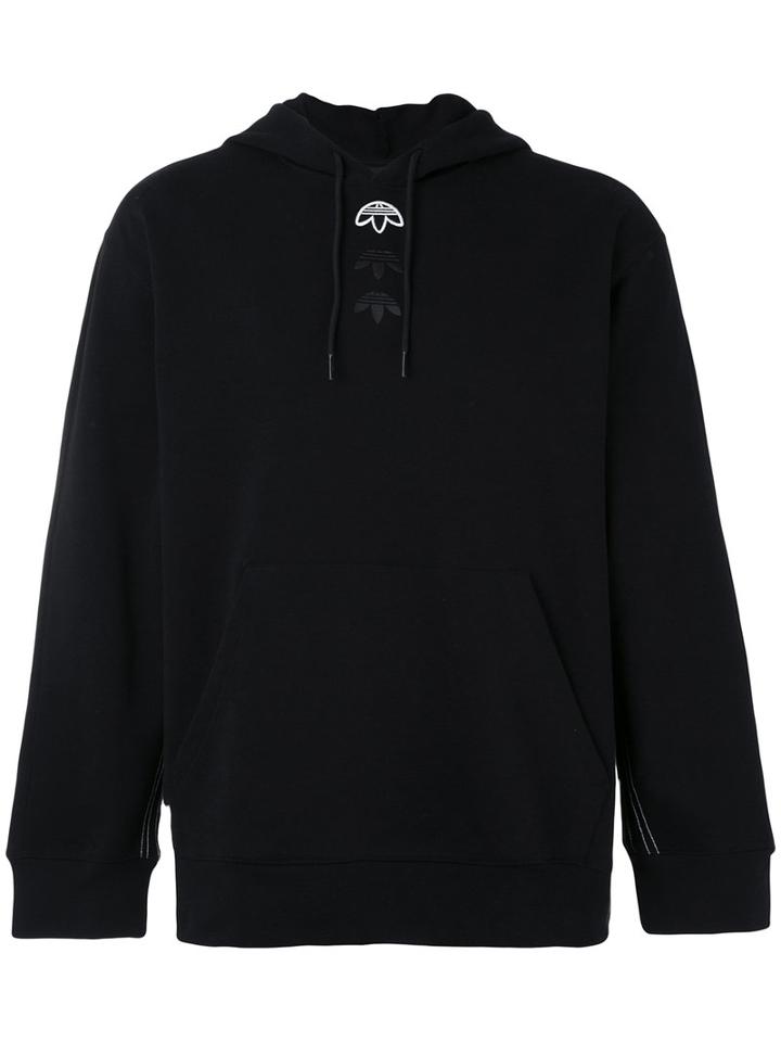 Adidas Originals By Alexander Wang - Logo Hoodie - Unisex - Cotton - S, Black, Cotton