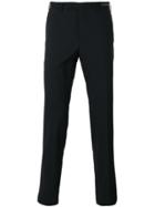 Pt01 Seaming Detail Tailored Trousers - Blue