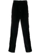 Kappa Side Branded Trousers - Black