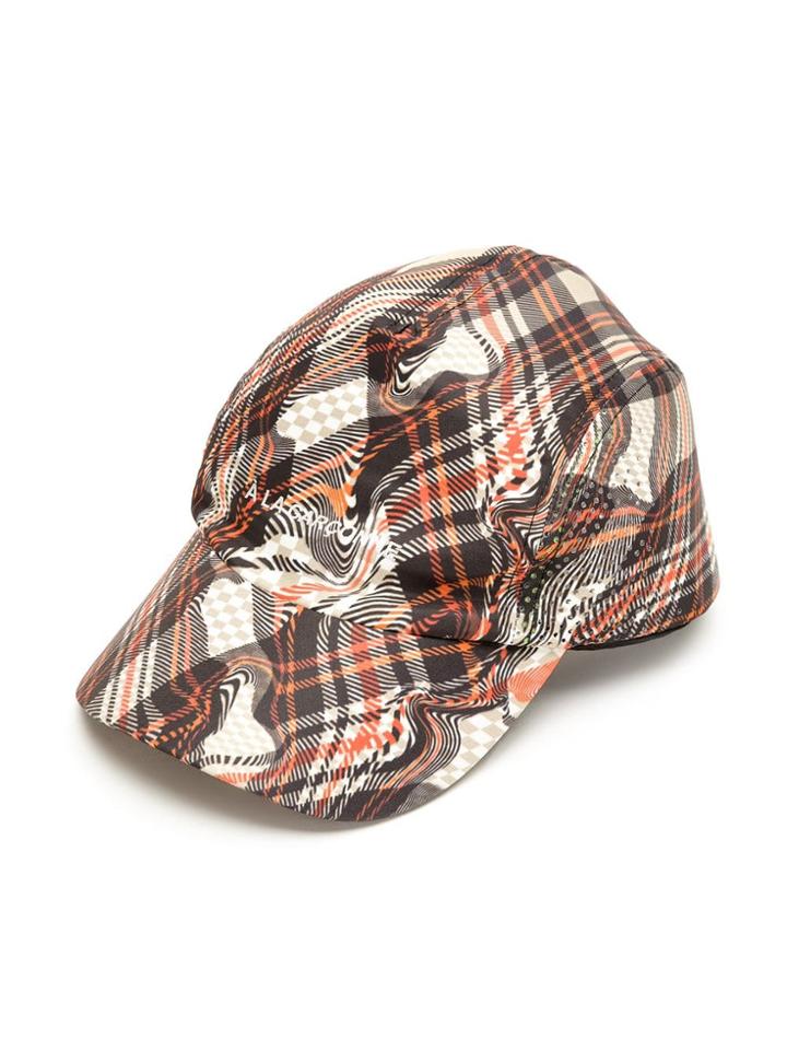À La Garçonne Checked Cap - Multicolour
