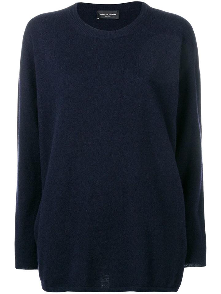 Roberto Collina Loose Knit Sweater - Blue