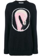 Givenchy - Flamingo Sweater - Women - Mohair/wool/polyimide - Xs, Black, Mohair/wool/polyimide