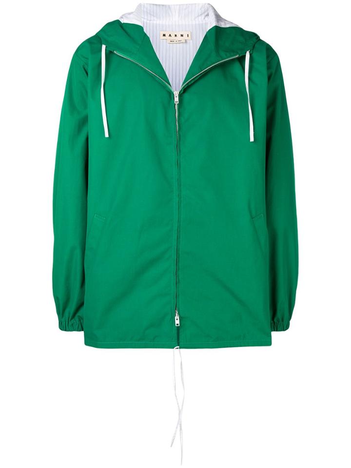 Marni Hooded Jacket - Green