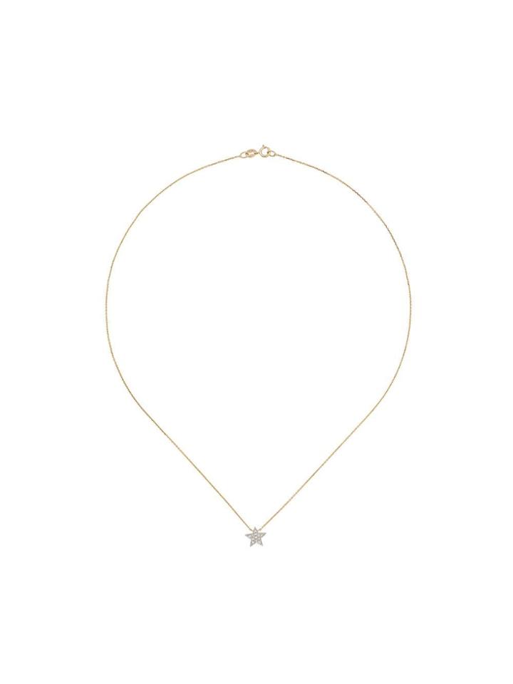Dana Rebecca Diamond And 14kt Gold Julianne Himiko Star Necklace