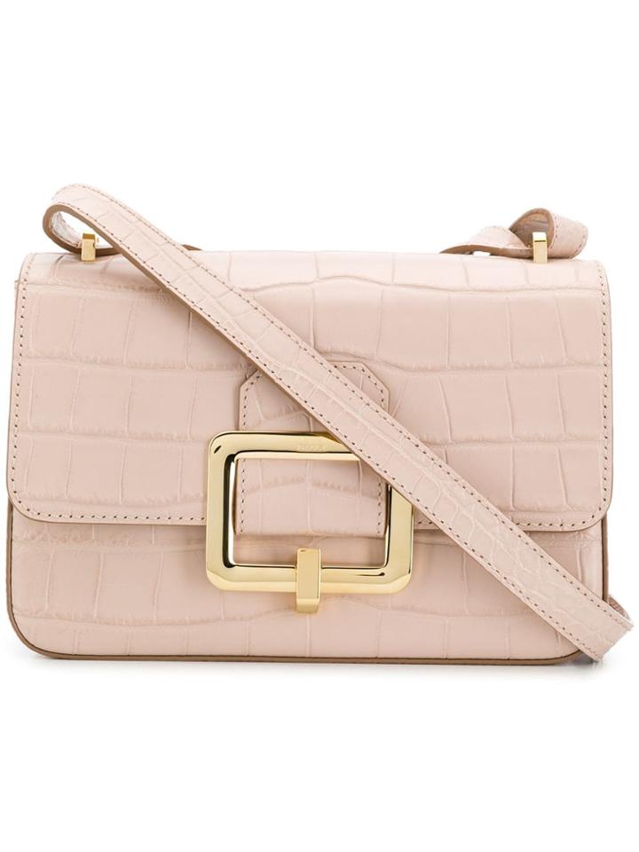 Bally Metallic Buckle Shoulder Bag - Pink