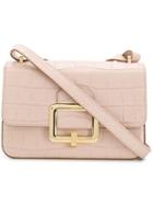 Bally Metallic Buckle Shoulder Bag - Pink