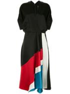 Zero + Maria Cornejo Colour Block Dress - Black