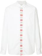 Tomorrowland Knit Embroidered Placket Shirt - White