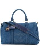 Chanel Pre-owned Boston 2way Travel Bag - Blue