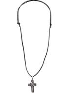 Gavello Diamond Embellished Cross Necklace