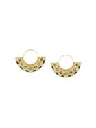 Ca & Lou 'liya' Earrings, Women's, Metallic