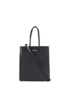 Medea Rectangular Shaped Tote - Black
