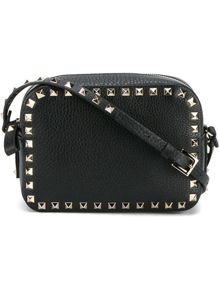 Valentino Valentino Garavani Rockstud Crossbody Bag - Black