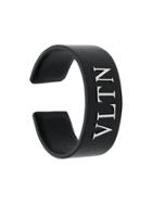 Valentino Logo Cuff Bracelet - Black
