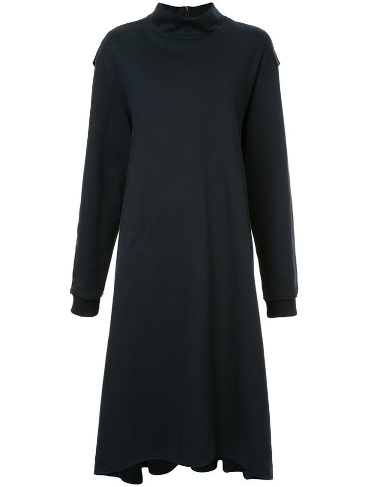 Irene Cavity Sweater Dress - Blue