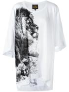 Vivienne Westwood Anglomania Lion Print T-shirt, Women's, White, Cotton