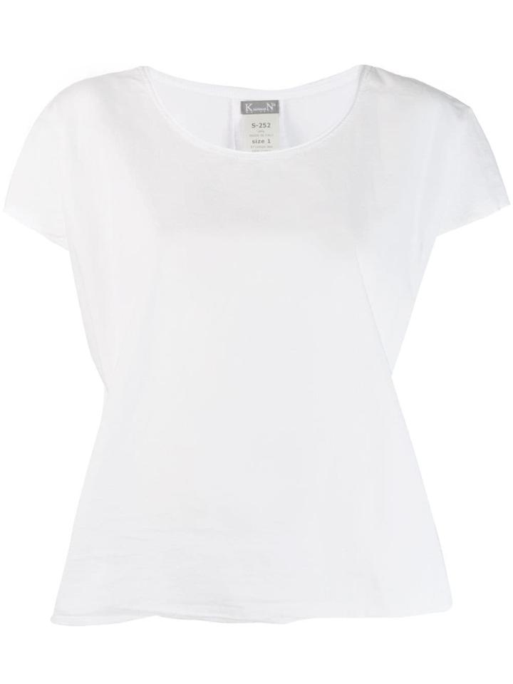 Kristensen Du Nord Short-sleeve Flared Blouse - White