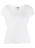 Kristensen Du Nord Short-sleeve Flared Blouse - White
