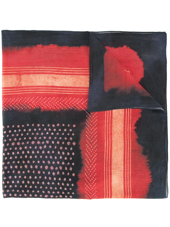 Yoshiokubo Shibori Scarf - Red