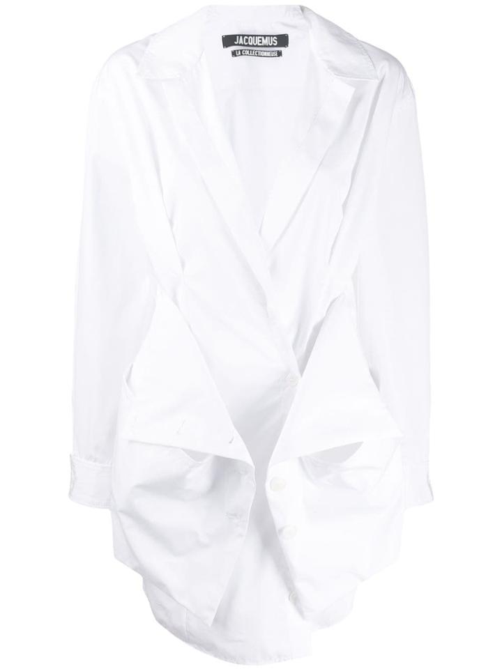 Jacquemus La Robe Murano Short Dress - White