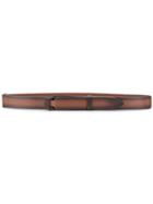 Orciani Micron Deep Cracked-effect Belt - Brown