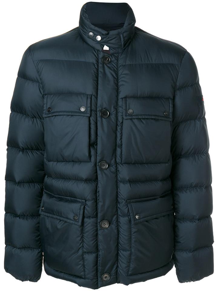Peuterey Multiple Pocket Padded Jacket - Blue