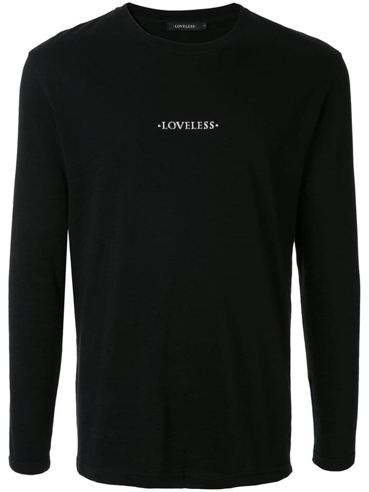 Loveless Long-sleeved T-shirt - Black
