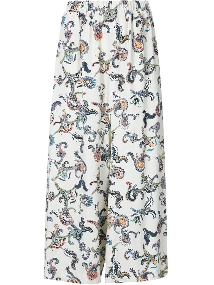 Rosetta Getty Paisley Palazzo Pants