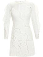 Huishan Zhang Cut-out Lace Dress