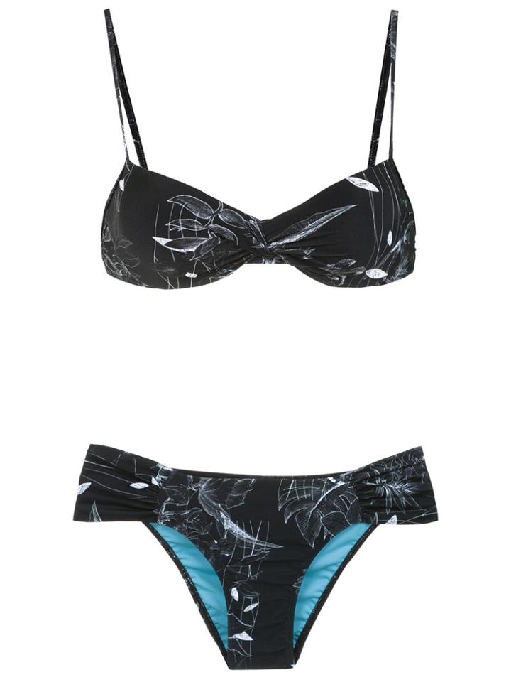 Lygia & Nanny Biquini Vitoria Estampado - Black