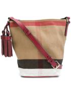 Burberry Tassel Detail Crossbody Bag, Women's, Red
