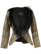Rachel Comey Fitted Zebra Jacket - Yellow