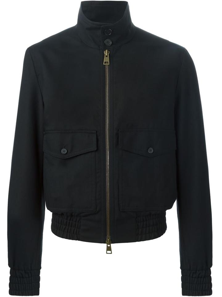 Ami Alexandre Mattiussi High Collar Zipped Jacket